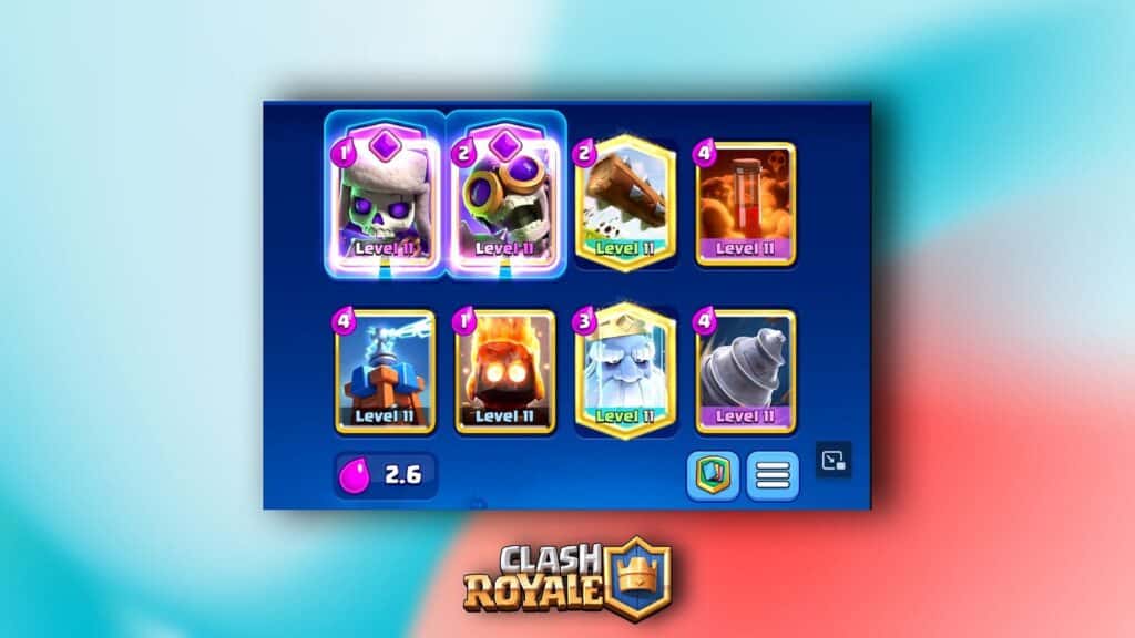 Composition deck Foreuse cycle (Image via Supercell)