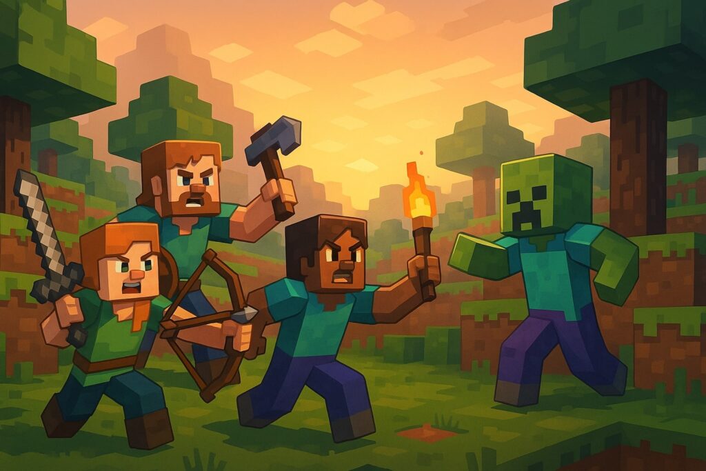 Illustration Minecraft