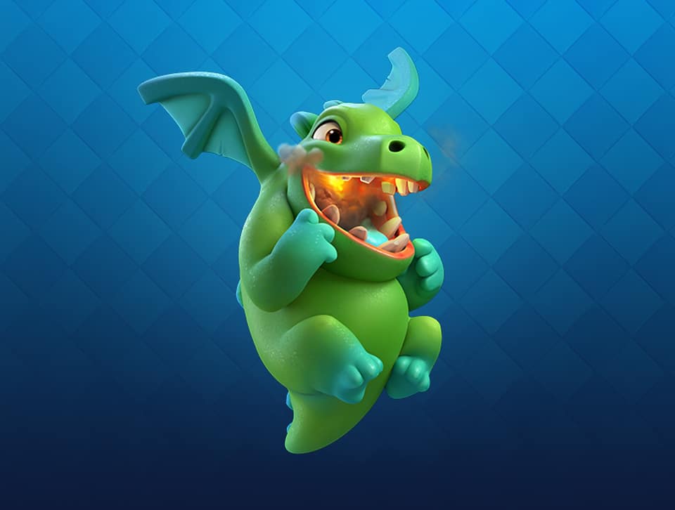 Bébé Dragon Clash Royale