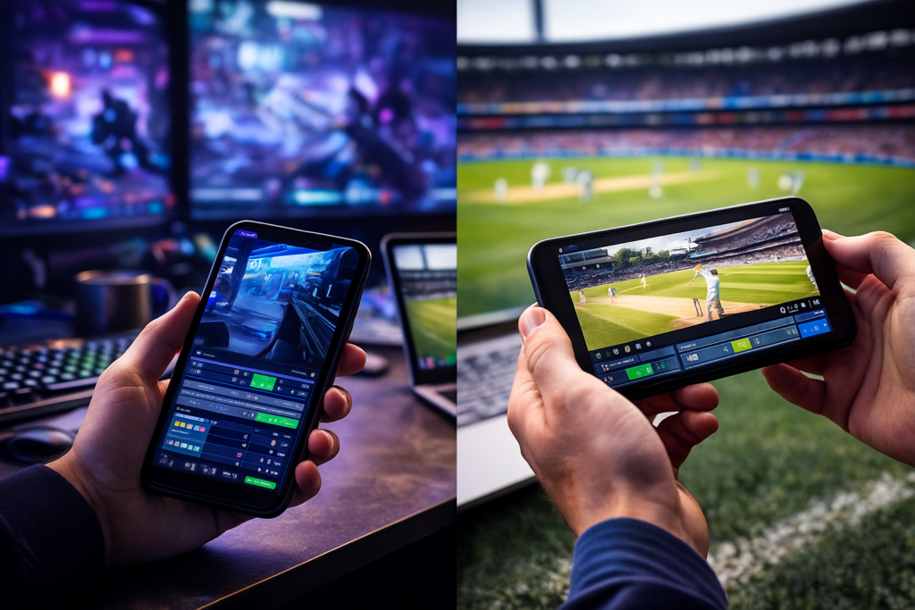 paris sur les sports électroniques vs paris sportifs
